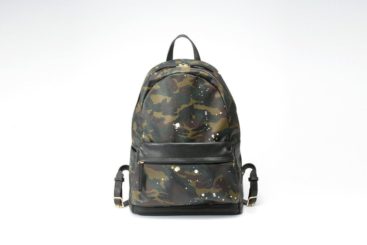 Gentil Bandit Traditional Camouflage Backpack in Khaki Camo | W32 H45 D15 | Lord & Taylor