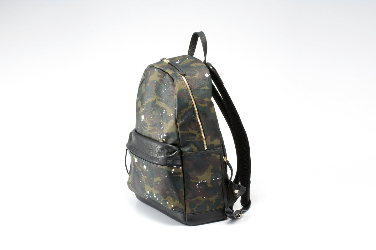 Gentil Bandit Traditional Camouflage Backpack in Khaki Camo | W32 H45 D15 | Lord & Taylor