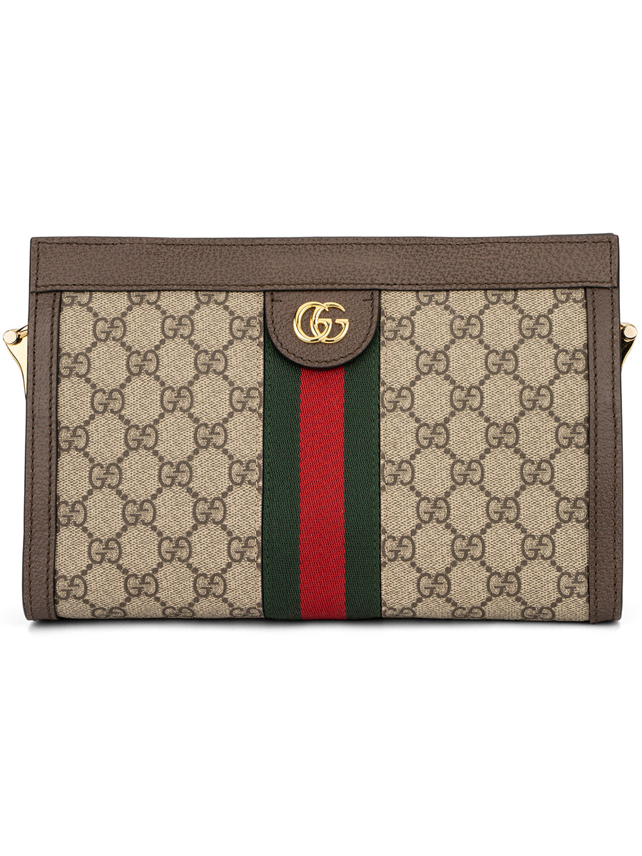 Gucci Ophidia Gg Supreme Small Canvas Belt Bag, $750