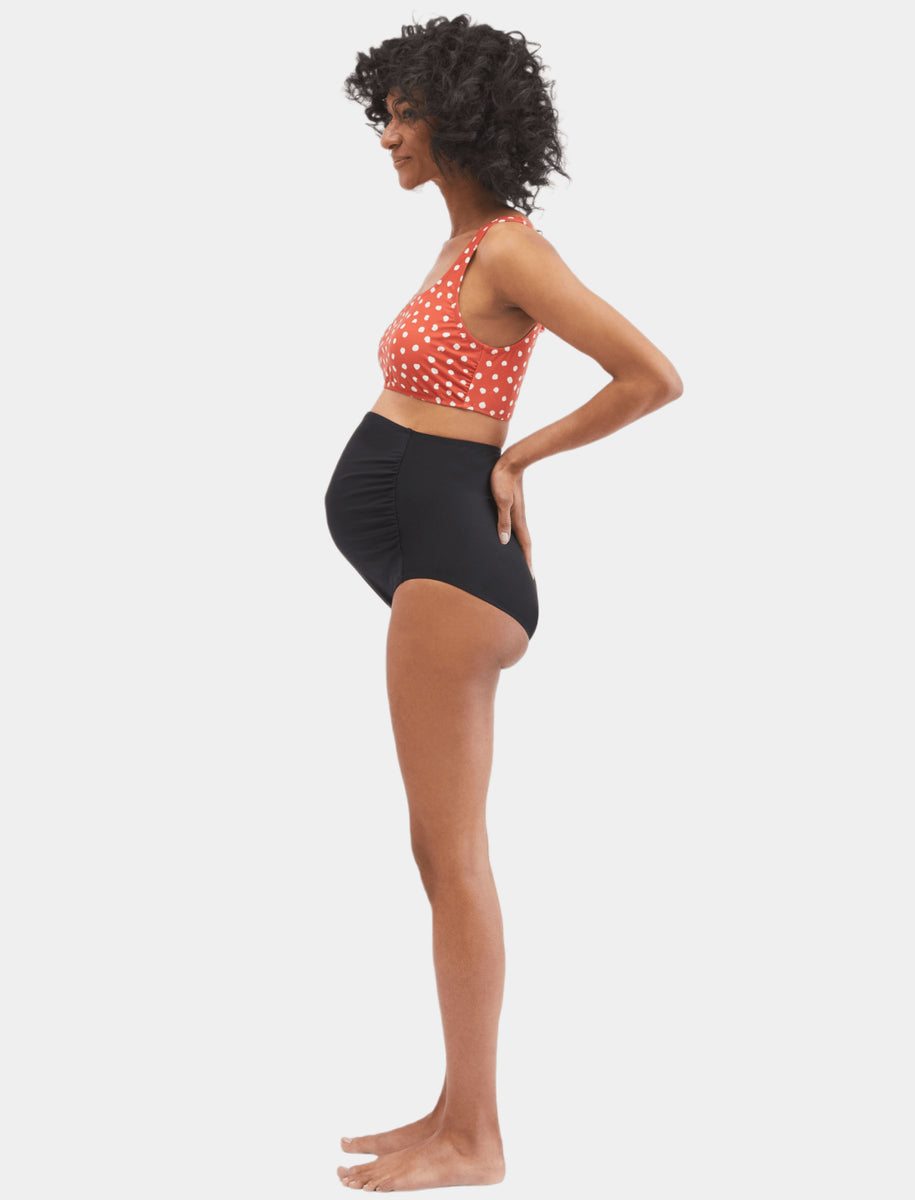 Beach Bump™ High Waist Bikini Bottom UPF 50+ - Motherhood