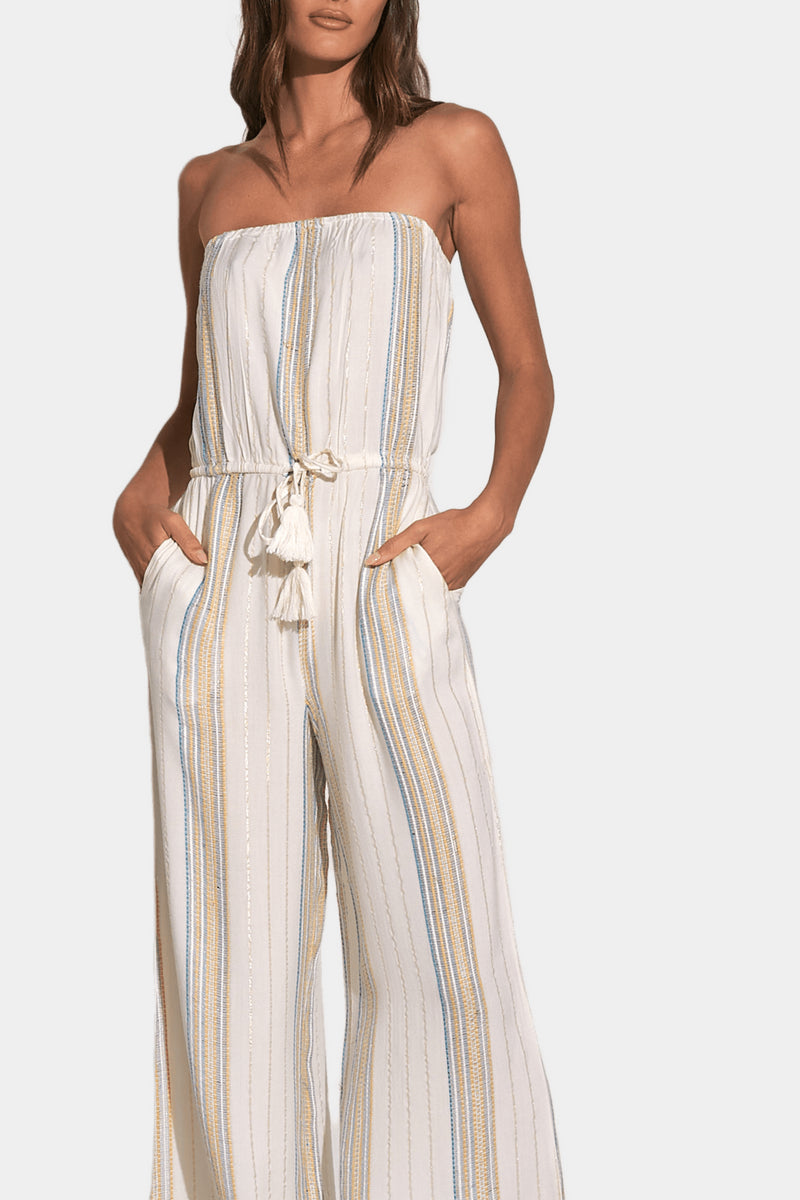 Elan Strapless Long Jumpsuit - Londo Mondo