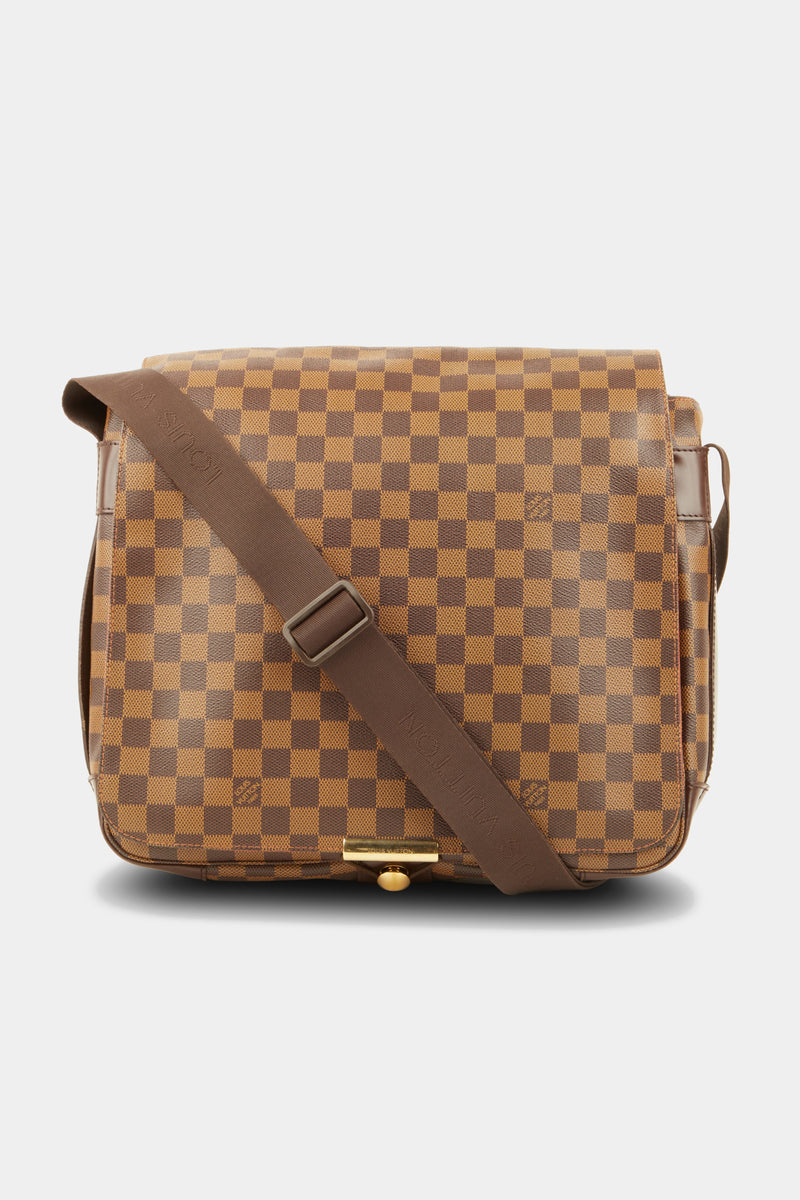 Louis Vuitton Damier Ebene Leather Dorsoduro Messenger Bag