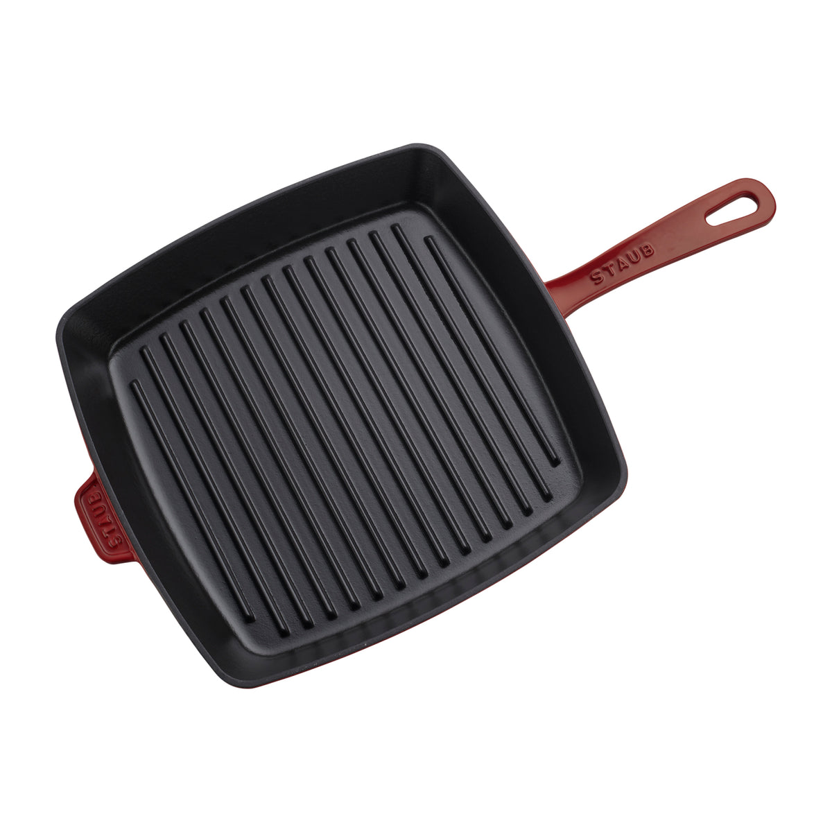 Staub 10 Cast Iron Pure Grill, Grenadine