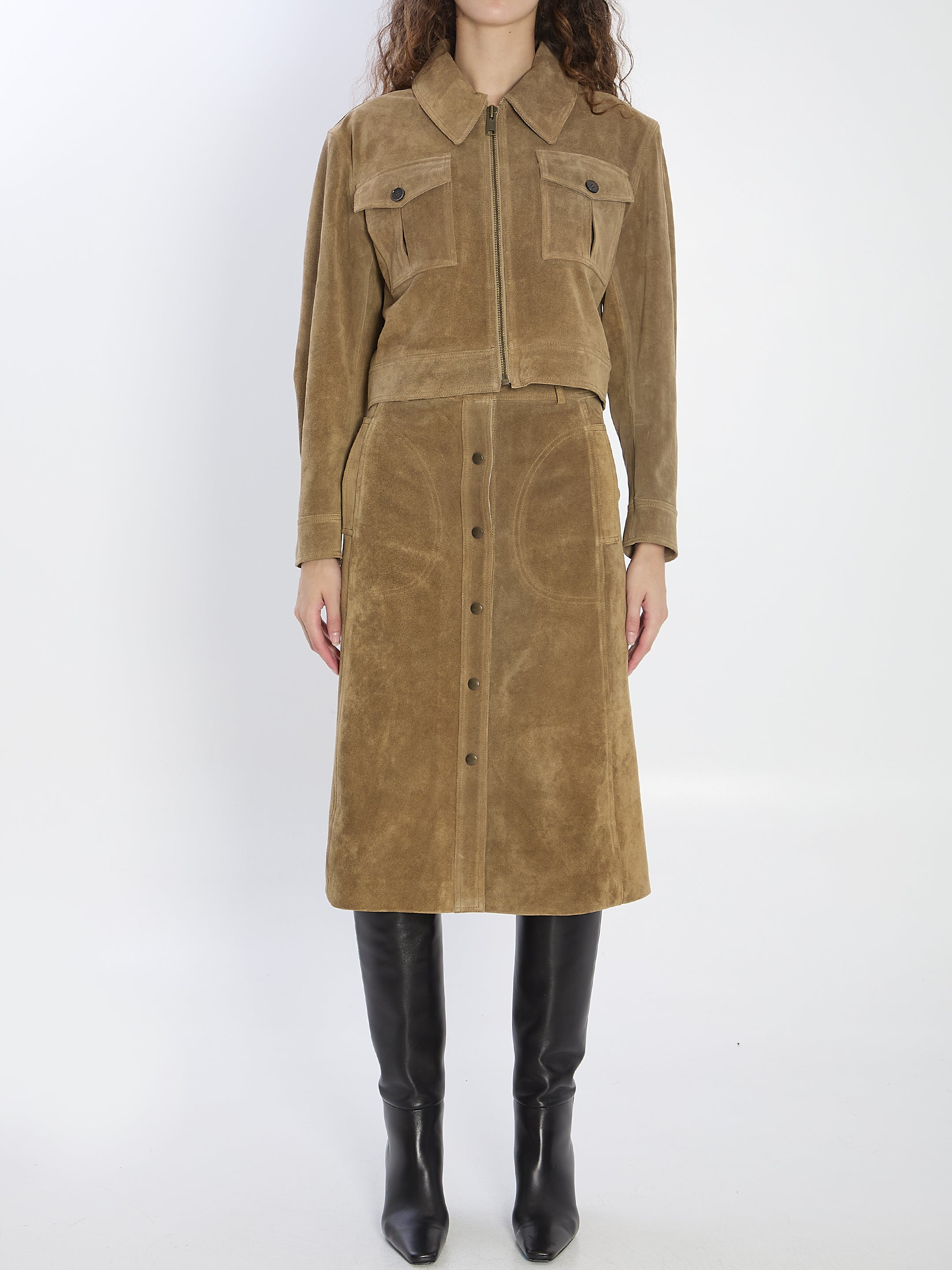 ELEN SUEDE SKIRT ARMA