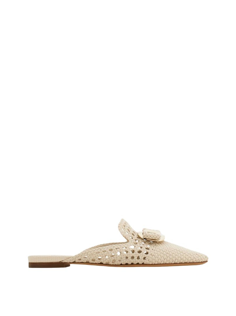 MULES LEATHER TRENCHY LAZO BEIGE Ferragamo BEIG 8