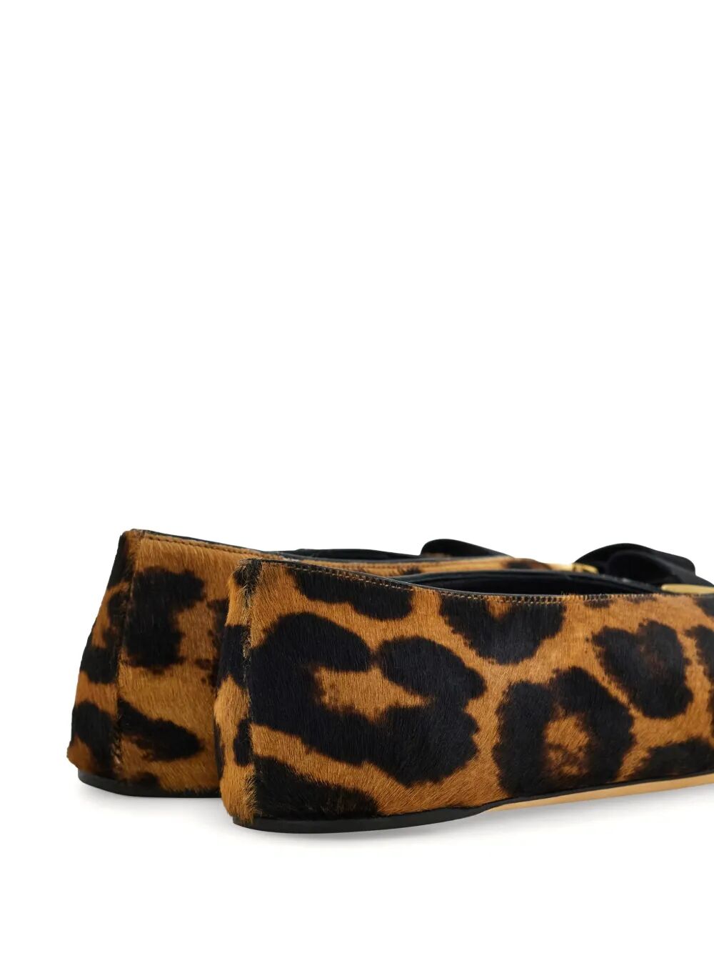 HORSEHAIR PRINTED VANNA BALLET FLATS Ferragamo