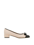 ZAPATOS SALON LAZO PUNTA NEGRA Ferragamo ROSA 6