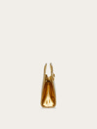 Metallic gold Salvatore Ferragamo Wanda bag, rear view