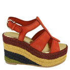 Salvatore Ferragamo Renee espadrille gold-tone Gancini hardware close-up