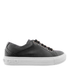 Black Salvatore Ferragamo Nadine leather sneakers, back view