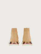 Beige Salvatore Ferragamo Ninette slip-on sneaker, top view