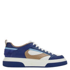 Navy blue Salvatore Ferragamo Cassina sneakers, flat rubber sole view