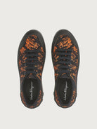 Black rubber sole with embossed Gancini motif, Salvatore Ferragamo sneaker