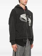 HOLY BIBLE "ASSEMBLAGE" BAGGY ZIP HOODIE ERD - ENFANTS RICHES DEPRIMES