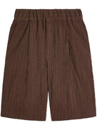SHORT PLEATED Dries Van Noten BROWN S