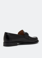 MOCASIN WITH BLACK GANCINI DECORATION Ferragamo