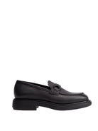MOCASIN WITH BLACK GANCINI DECORATION Ferragamo NEGRO 8