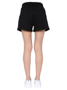 SMILE QUILTED BERMUDA MOSCHINO COUTURE