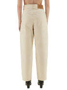STRAIGHT FIT JEANS MOSCHINO COUTURE BEIGE 38