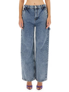 JEANS WIDE LEG Moschino Jeans BLUE 27