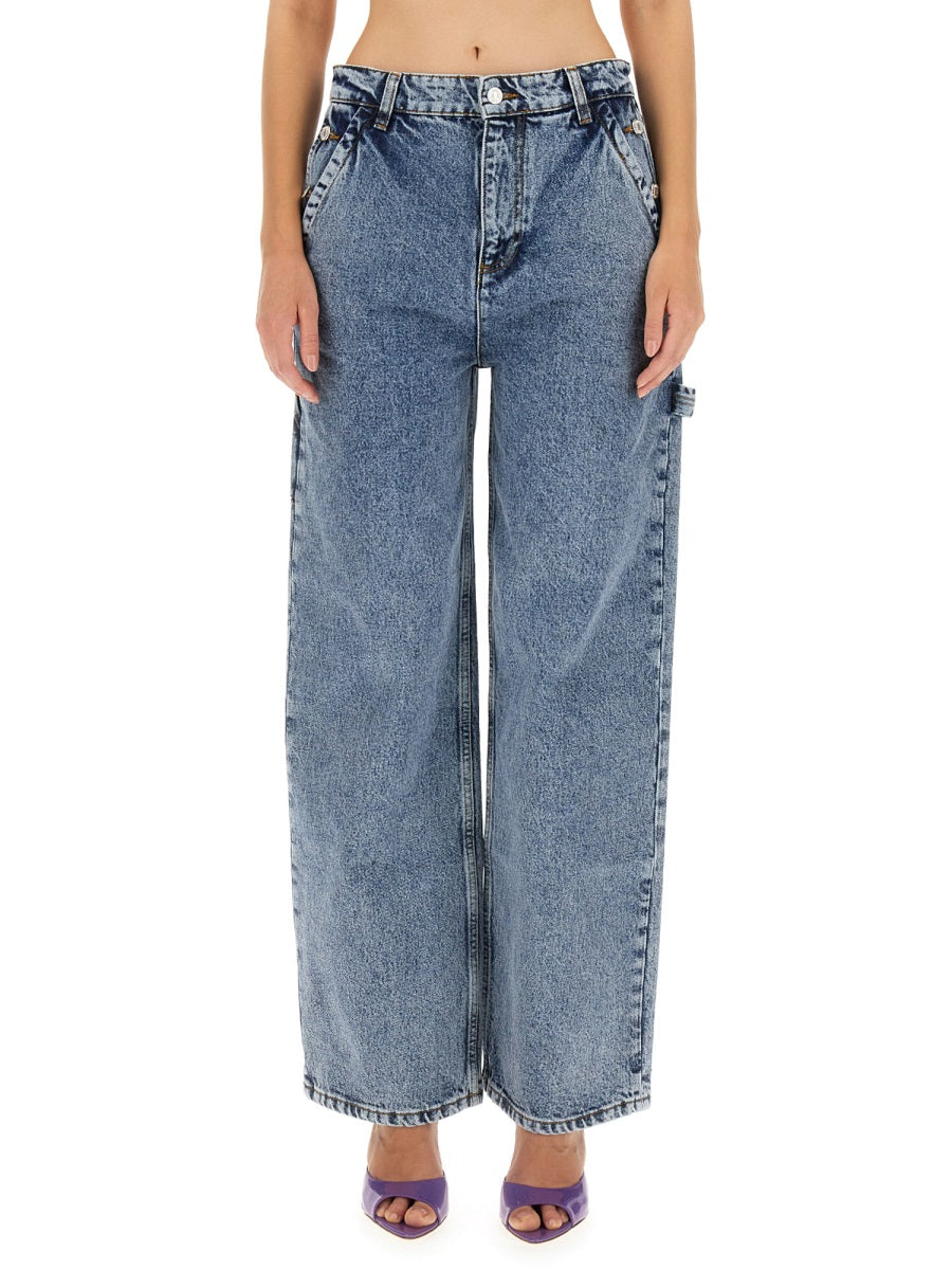 JEANS WIDE LEG Moschino Jeans BLUE 27