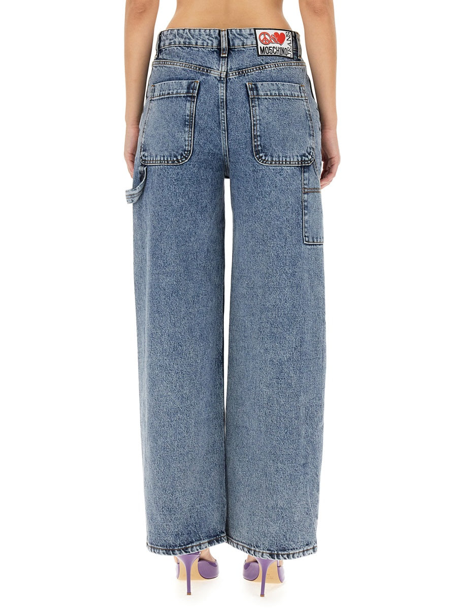 JEANS WIDE LEG Moschino Jeans