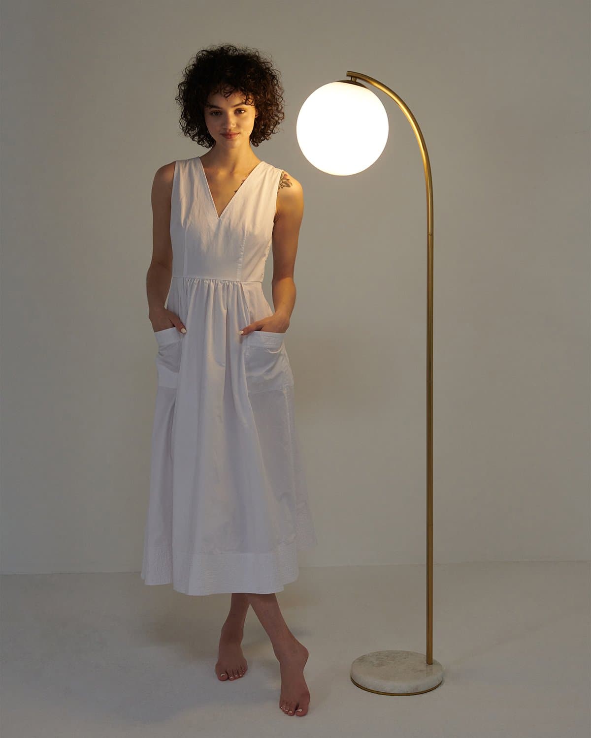 Luna Drop Floor Lamp Brightech