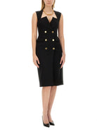 CREPE DRESS MOSCHINO COUTURE