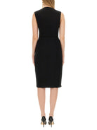 CREPE DRESS MOSCHINO COUTURE