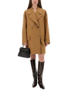 DOUBLEBREASTED COAT MOSCHINO COUTURE