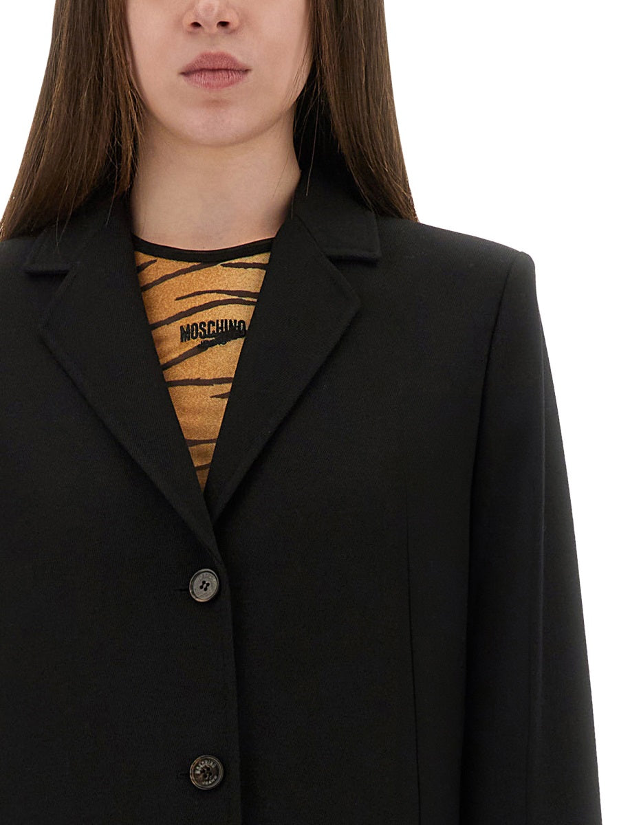 LONG TAILORED COAT Moschino Jeans