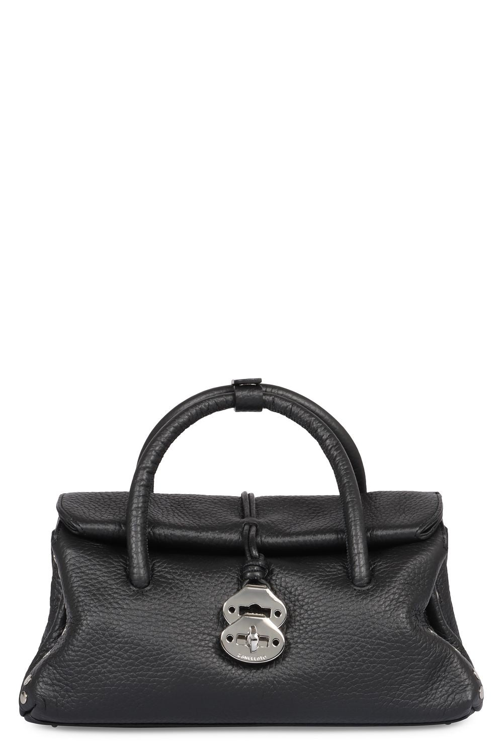 DOTTA LEATHER HANDBAG Zanellato black TU
