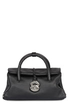 DOTTA LEATHER HANDBAG Zanellato black TU