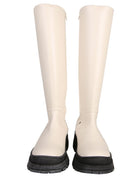 BOW TALL BOOTS STAUD
