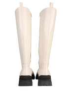 BOW TALL BOOTS STAUD