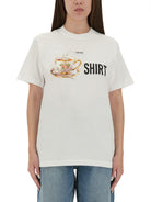 TSHIRT WITH PRINT MOSCHINO COUTURE