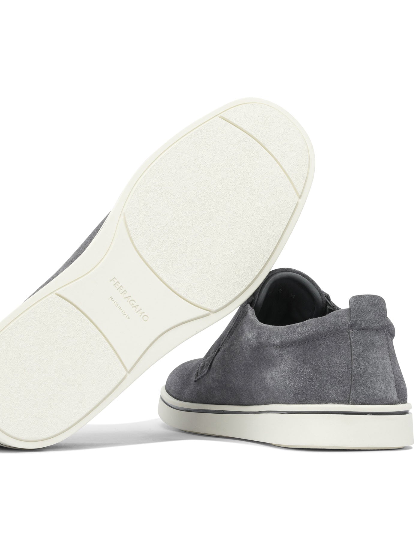 GREY RUBBER LOAFERS Ferragamo