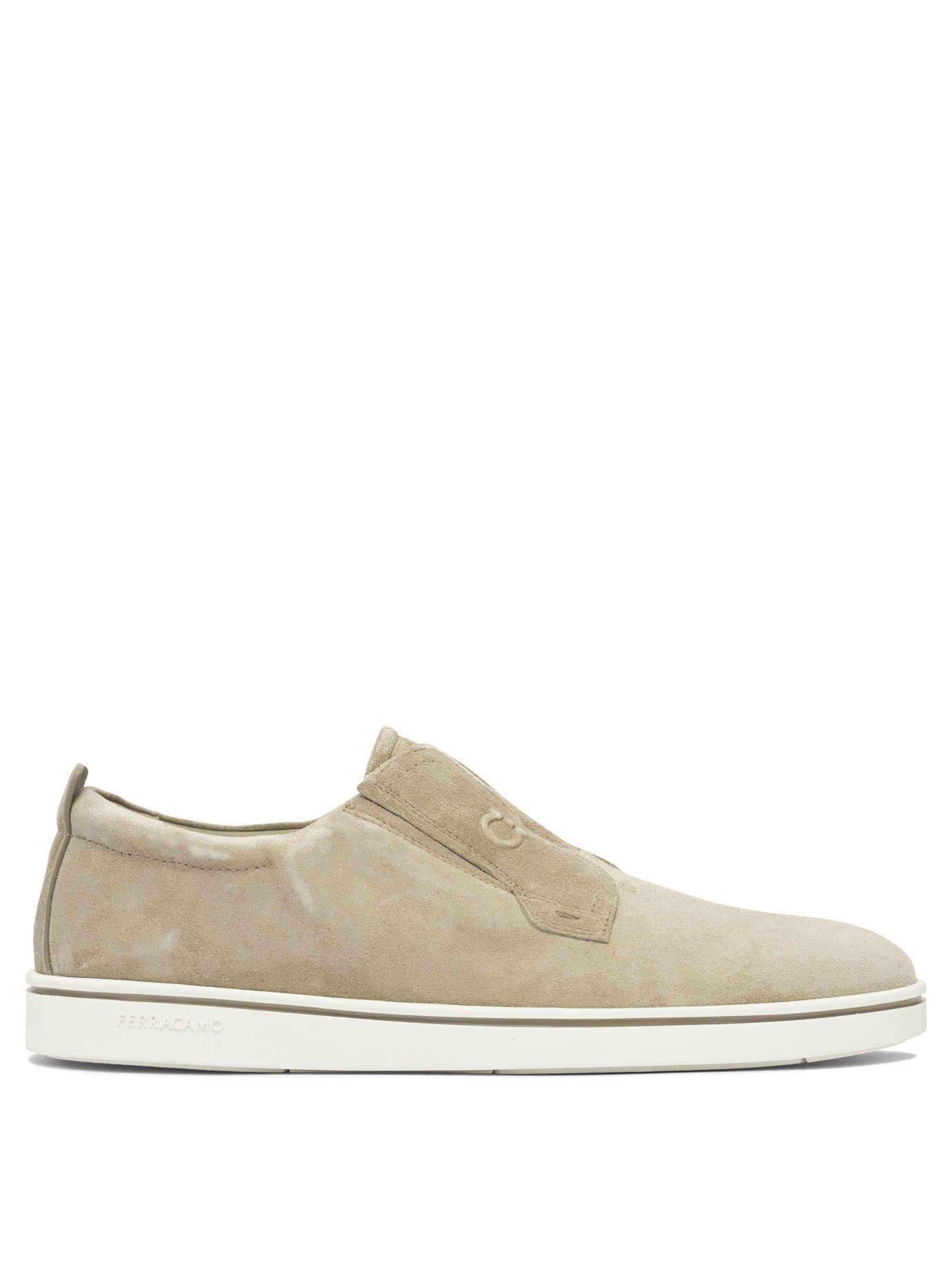 BEIGE RUBBER LOAFERS Ferragamo BEIGE 10