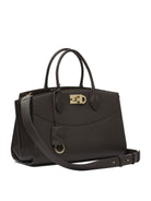 BROWNCALF GOAT LINING HANDBAG Ferragamo