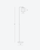 Elizabeth Floor Lamp Brightech