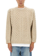 IVORY SWEATERS MOSCHINO COUTURE IVORY 48
