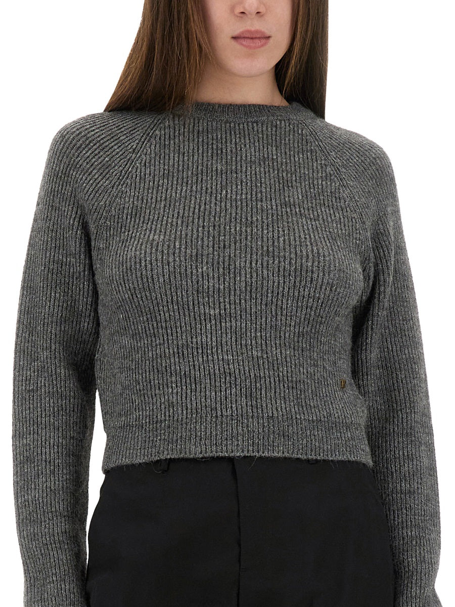 CROPPED SHIRT MOSCHINO COUTURE