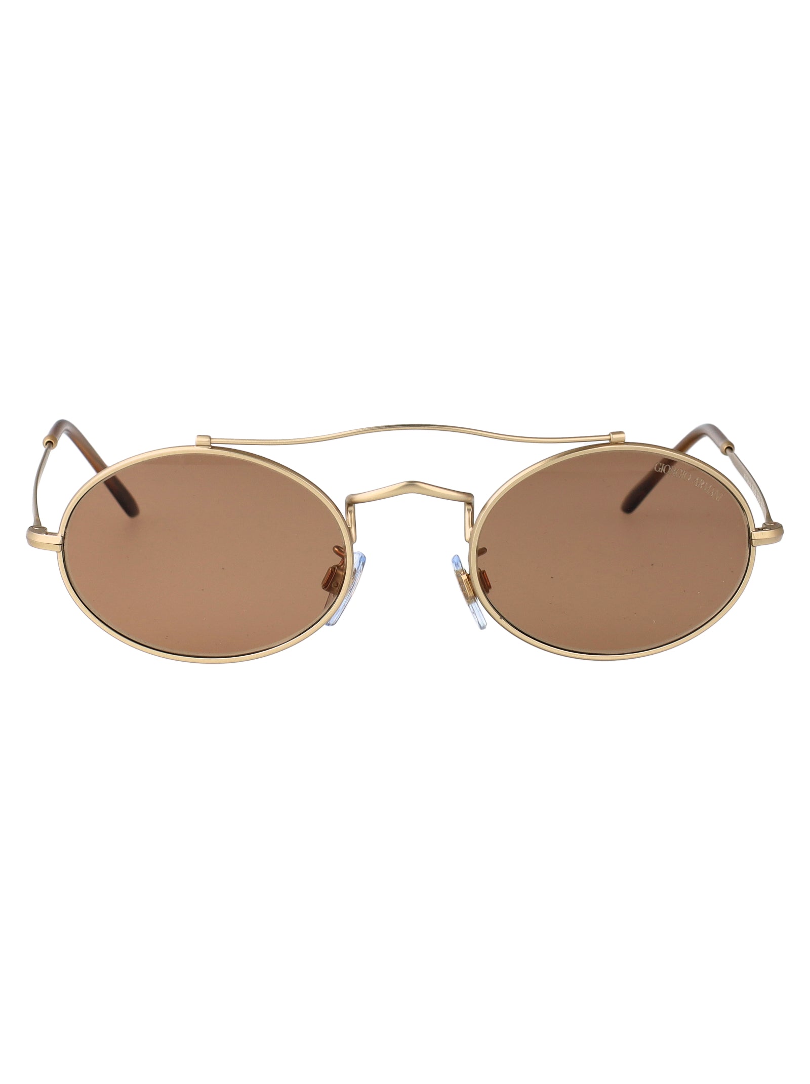 MATTE PALE GOLD METAL SUNGLASSES Giorgio Armani MATTE PALE GOLD 51