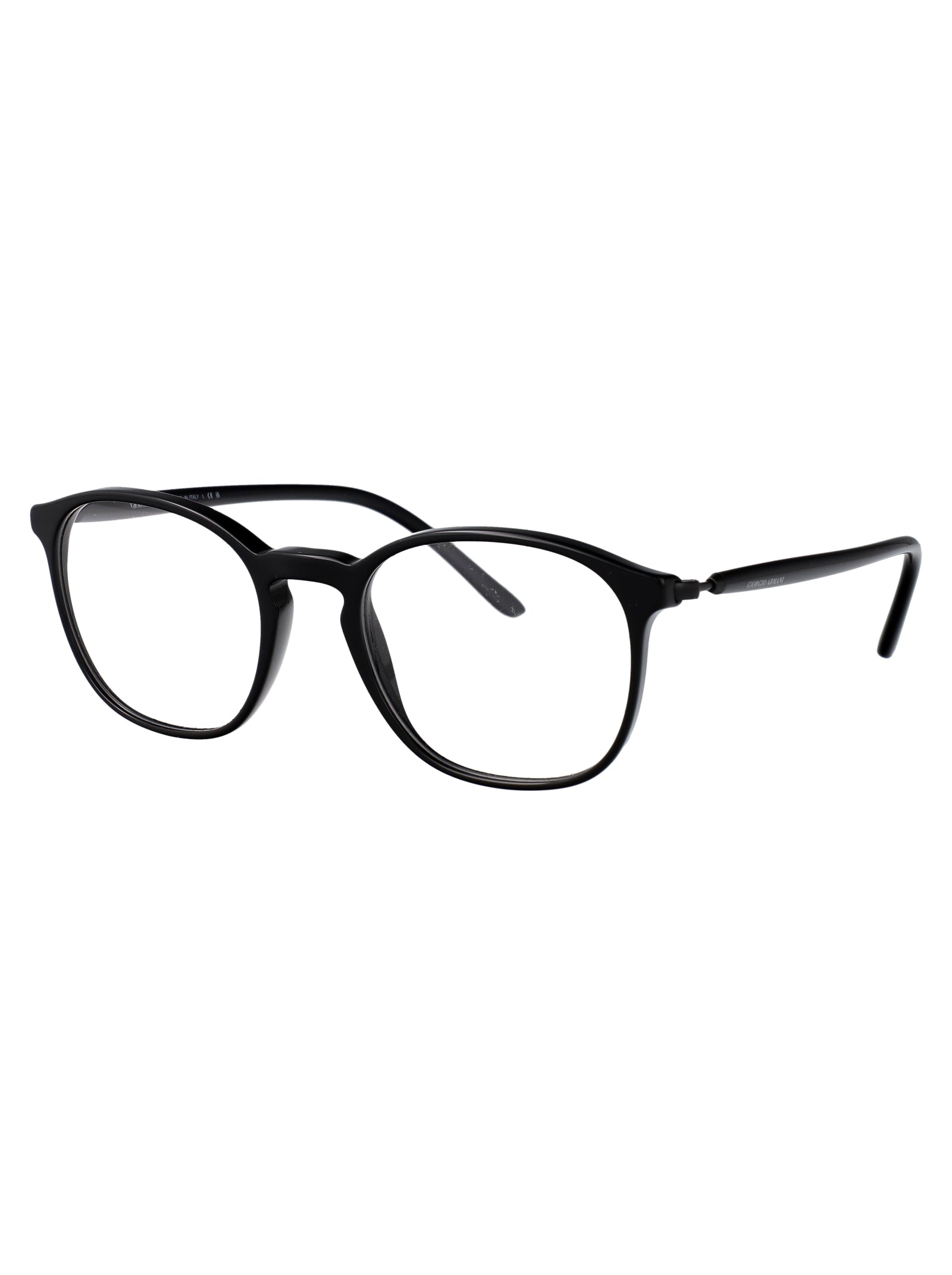 BLACK ACETATE GLASSES Giorgio Armani