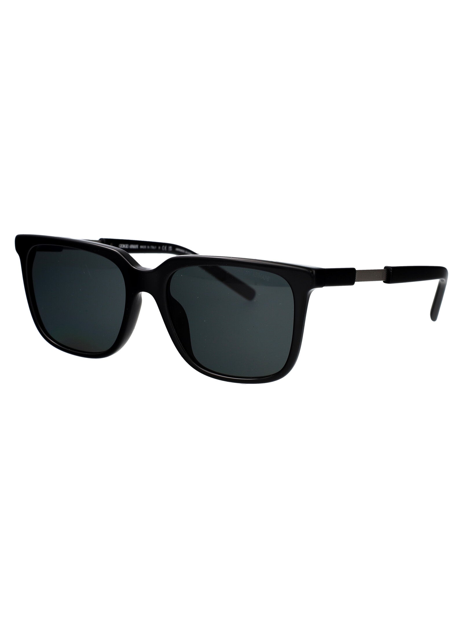 BLACK ACETATE SUNGLASSES Giorgio Armani