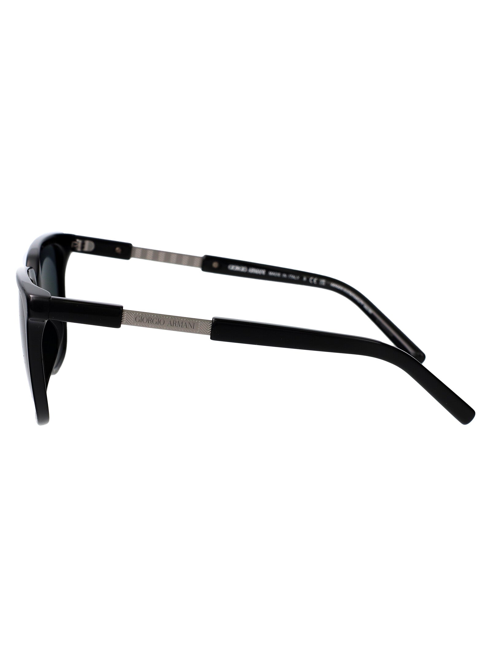 BLACK ACETATE SUNGLASSES Giorgio Armani
