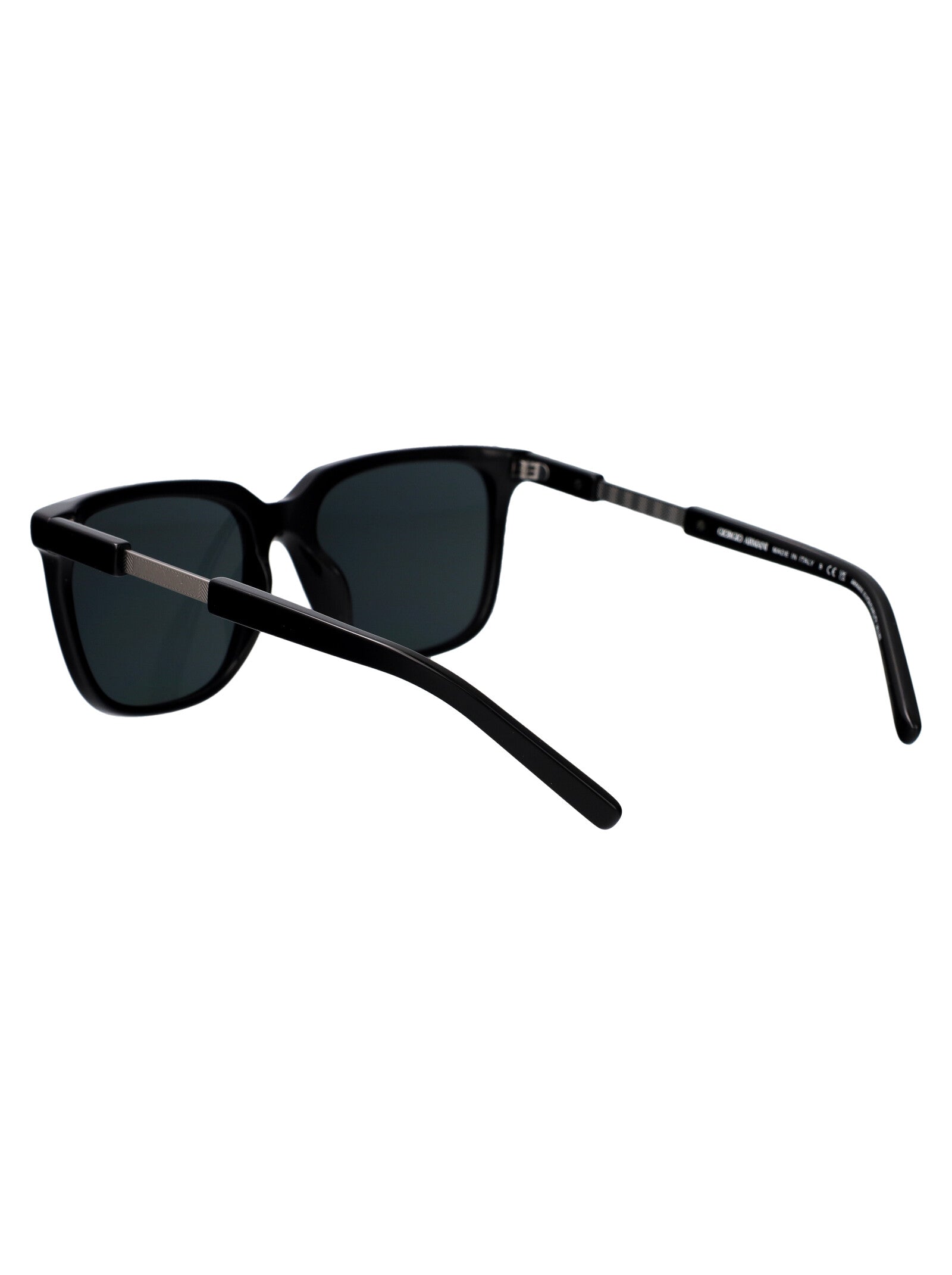 BLACK ACETATE SUNGLASSES Giorgio Armani