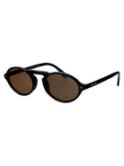 BLACK ACETATE SUNGLASSES Giorgio Armani