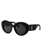 BLACK ACETATE SUNGLASSES Burberry