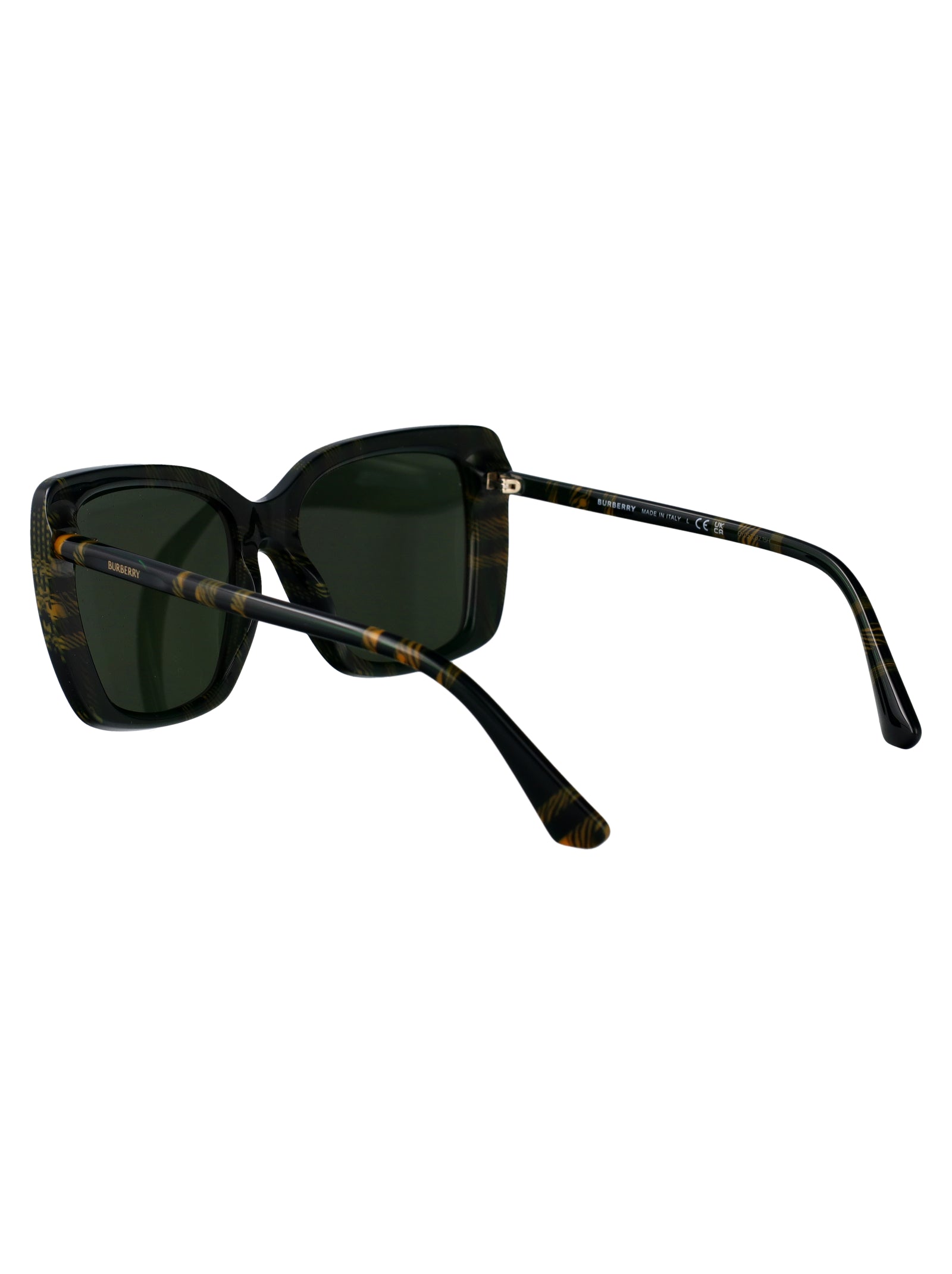 GREEN ACETATE SUNGLASSES Burberry